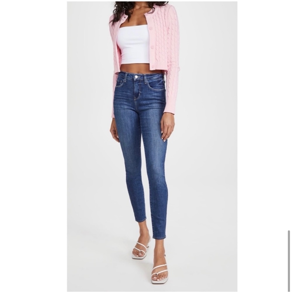 L'AGENCE Marguerite High Rise Skinny Jeans in Laredo size 28 - Picture 9 of 15